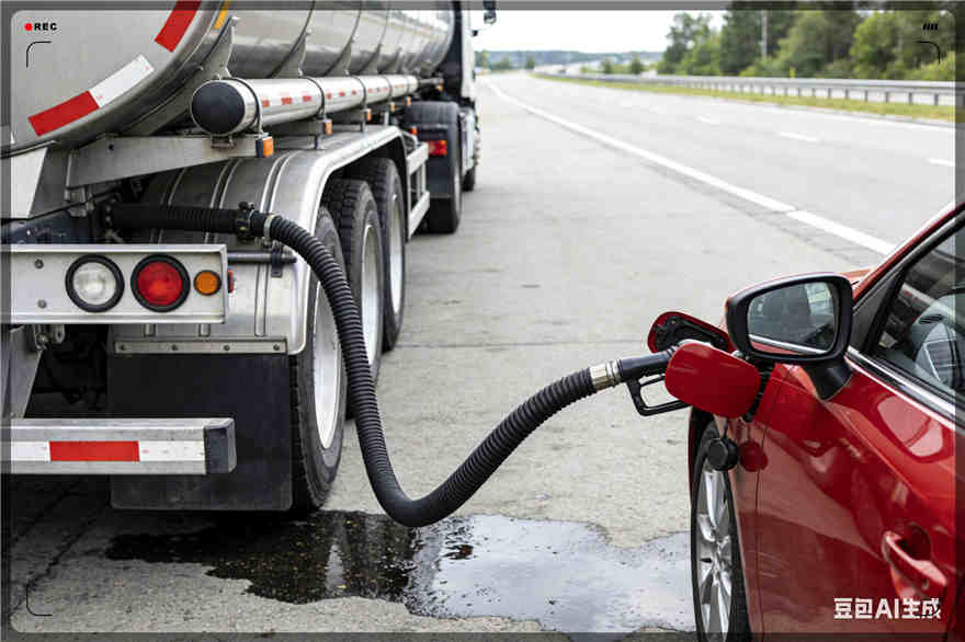 张家口汽车救援送水案例